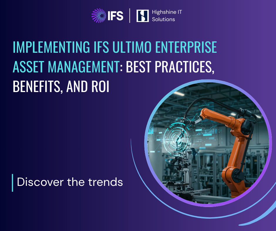  IFS Ultimo Enterprise Asset Management 