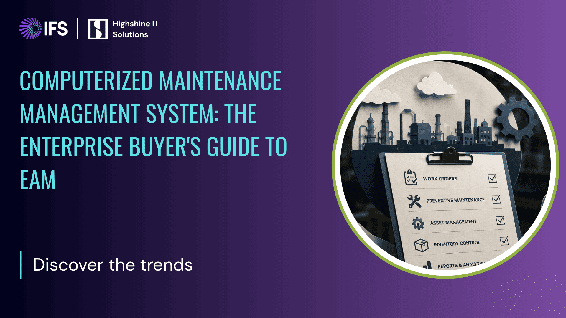 Computerized Maintenance Management System