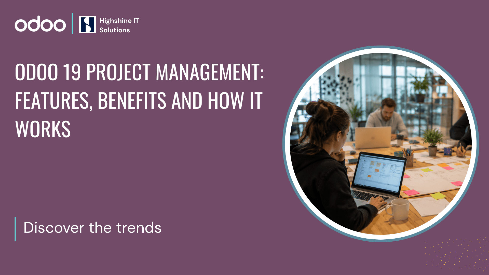 Odoo project management software